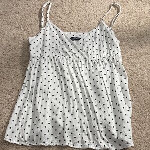 Brandy Polka Dot Tank NWOT